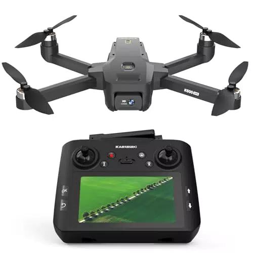 K600 GPS Drohne mit 1080P Kamera und UHD Fernbedienung – Windresistente, faltbar