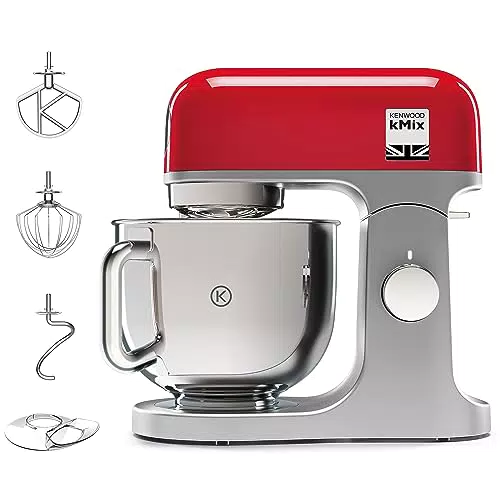 Kenwood kMix KMX750RD Küchenmaschine, 5 l Edelstahl Schüssel