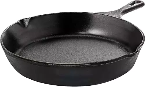 KICHLY gusseiserne Pfanne - Vorgewürzte Bratpfanne für Herd und Grill