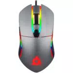 KLIM Aim Gaming Maus - Ergonomische RGB Gamingmaus mit 7000 DPI für alle Nutzer