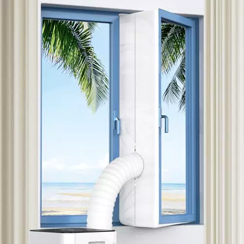 Klimaanlage Fensterabdichtung, 300CM Fensterabdichtung für Mobile Klimageräte