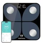 Fitbit Körperfettwaage mit App – Digitale Smart Waage für Körperanalyse
