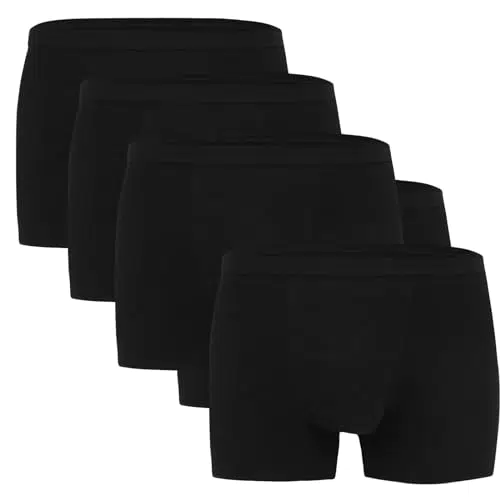 LANBAOSI Herren Boxershorts – Bequeme Baumwolle Unterwäsche für Männer