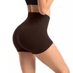 Leafigure Damen High Waist Sportshorts Blickdichte Radlerhose für Fitness