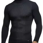 Leif Nelson Rollkragenpullover Herren - Dünner Strickpullover für Winter und Sommer