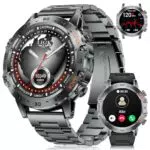 LIGE Smartwatch Herren - 1,45 AMOLED, IP68, Fitnessuhr mit Herzfrequenzmonitor