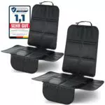 LIONSTRONG® Kindersitzunterlage - wasserabweisender Autositzschoner für ISOFIX