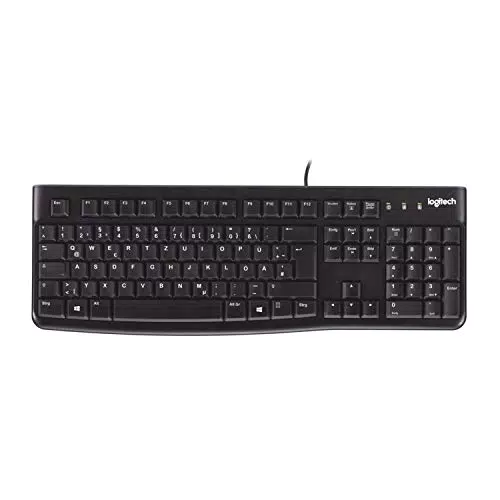 Logitech K120 Kabelgebundene Tastatur mit italienischem QWERTY-Layout