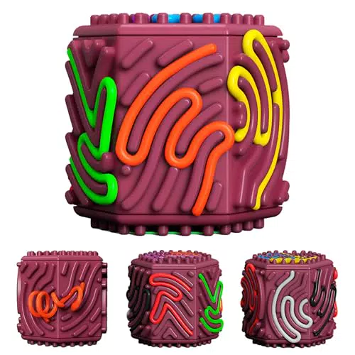 Luckynono 3D-Puzzles Sensorik Spielzeug für Feinmotorik und Hand-Auge-Koordination