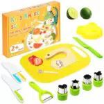 Macmoon Kindermesser Set - Kinder Sicherheit Küchenmesser für echtes Kochen