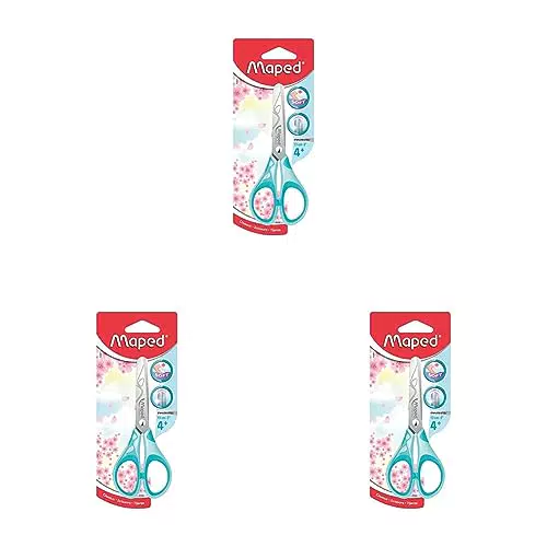 Maped Essentials Soft Pastell Schul- und Bastelschere 13 cm, abgerundete Klingen
