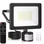 MEIKEE LED Strahler 35W mit Bewegungsmelder, IP66, 3440LM, 3 Modi, für Außenbereiche