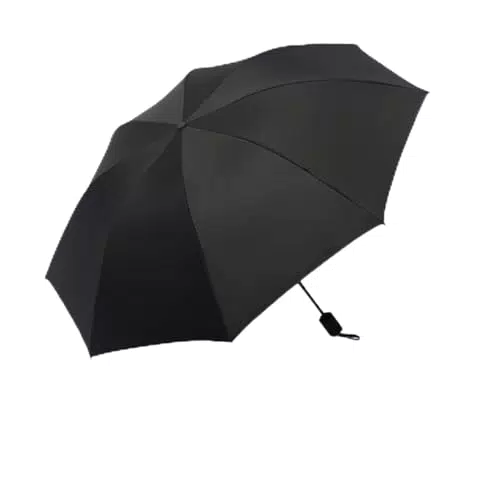 Miayical Kompakter Reise-Regenschirm, Winddichter Faltbarer Taschenschirm