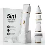 MIFXIN 5-in-1 Damenrasierer, Damen-Bikini-Trimmer, nass und trocken