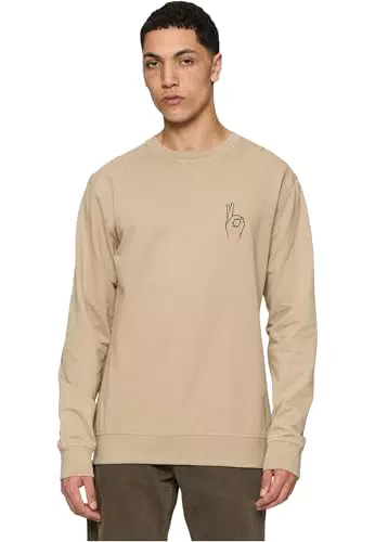Mister Tee Herren Sweatshirt MT2659 Easy Sign Crewneck