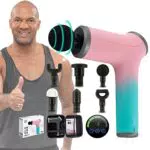 Miweba Massagepistole MM200 mit LCD Touchdisplay und 10 Vibrationsstufen