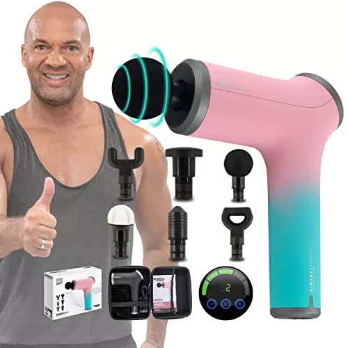Miweba Massagepistole MM200 mit LCD Touchdisplay und 10 Vibrationsstufen