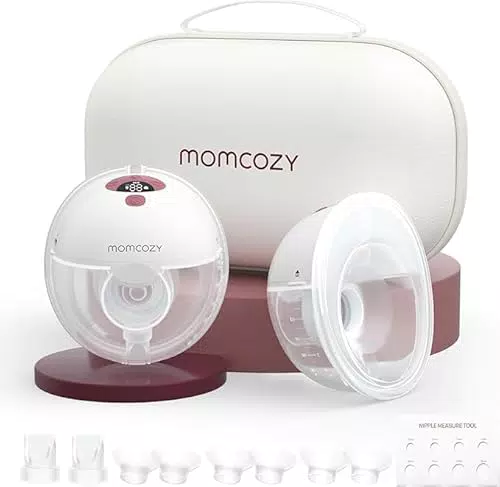 Momcozy Milchpumpe Elektrisch Tragbar Freihändig M5