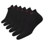 NAVYSPORT 6 Paar Sneaker Socken Herren Damen Sportsocken Baumwolle Socken Kurz Socken Unisex