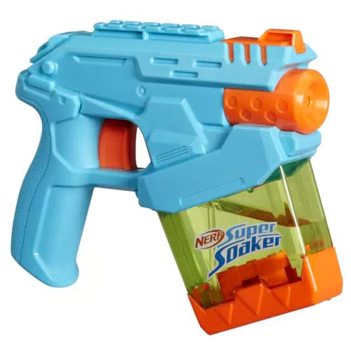 Nerf Super Soaker Mini Dunk-Fill Wasserblaster – Handliches Outdoorspielzeug ab 6 Jahren