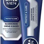 NIVEA MEN Protect & Care Rasiercreme für eine sanfte und hautschonende Rasur