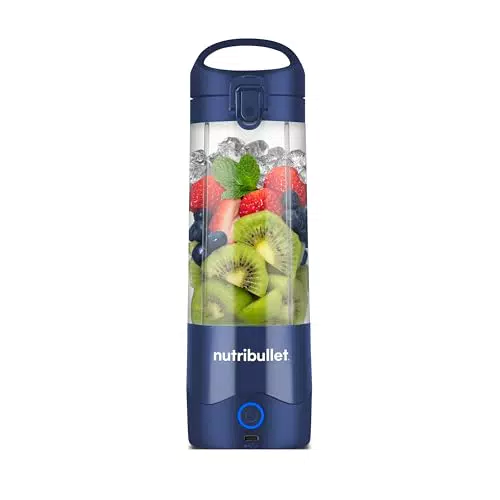 Nutribullet Stabmixer NBP003NB - BPA-frei, Multifunktionsmixer mit USB-C Ladegerät