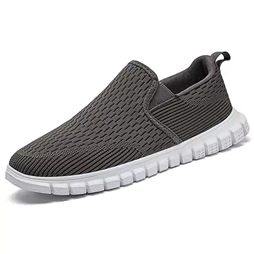 Herren Slip-on Sneakers von Oltyutc - Leichte Fitness-Sneakers