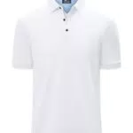 onedog Poloshirt Herren Kurzarm Casual Design mit Knöpfen für Tennis und Golf