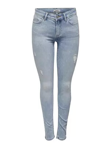 ONLBLUSH Mid Skinny Jeans ANA698 für Damen