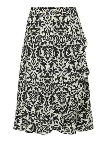ONLY Onlcarly Flounce Long Skirt - Elegante Rock für jeden Anlass