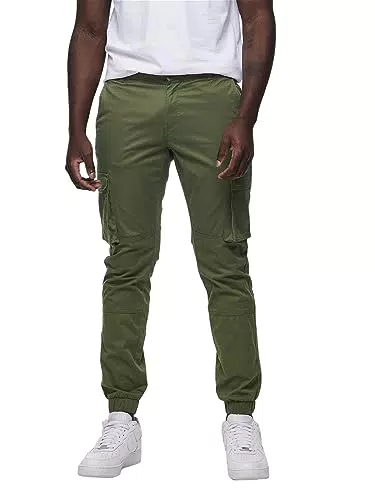 ONLY & SONS Herren Cargo Hose ONSCAM Stage 6687 - Tapered Fit - Grau W27-W38