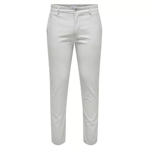 ONLY & SONS ONSMARK PETE Slim Dobby Chinohose für Herren