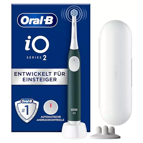 Oral-B iO Series 2 Elektrische Zahnbürste mit 3 Putzmodi und Reise-Etui