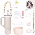 Stanley Zubehör für Auslaufschutz der Stanley Cup – Silikonplug, Deckel und Halterung