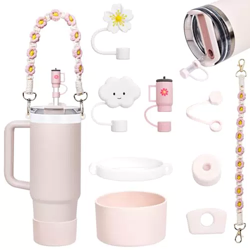 Stanley Zubehör für Auslaufschutz der Stanley Cup – Silikonplug, Deckel und Halterung