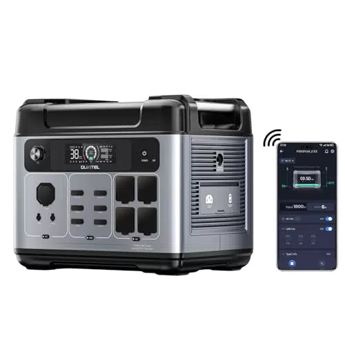 OUKITEL P2001 Plus Tragbare Powerstation 2048Wh mit Solargenerator und Schnellladung