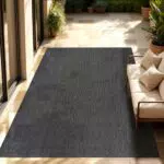 Paco Home Outdoor Teppich Wetterfest für Balkon und Wohnzimmer, Flachgewebe