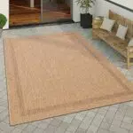 Outdoor Teppich von Paco Home - Modernes Geometrisches Muster - Wetterfest & Vielseitig einsetzbar