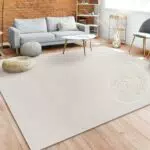 Moderne Teppiche für Wohnzimmer und Schlafzimmer – Kurzflor in Pastell-Optik