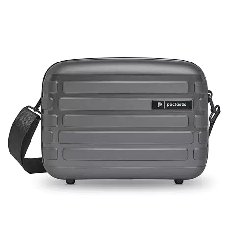 Pactastic Hartschalen Kosmetik-Koffer – Stabiles Beauty-Case mit Aufsteckfunktion