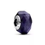 PANDORA Murano-Glas-Charm aus Sterling Silber, kompatibel mit Moments Armbändern