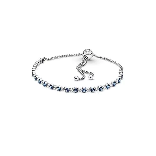 PANDORA Timeless Verstellbares Armband aus Sterling Silber mit Kristallen und Zirkonia