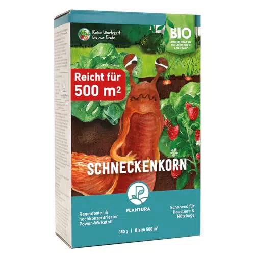 Plantura Bio-Schneckenkorn – Effektive Schneckenbekämpfung für Obst und Gemüse