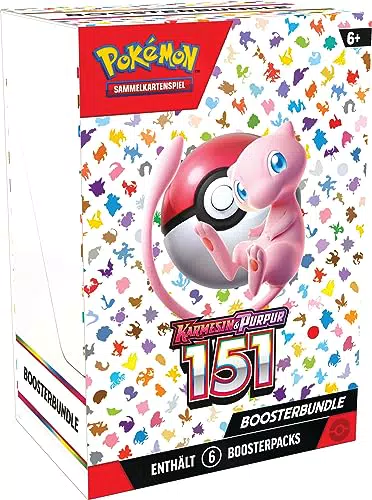 Pokémon Sammelkartenspiel: Boosterbundle 151 – 6 Boosterpacks