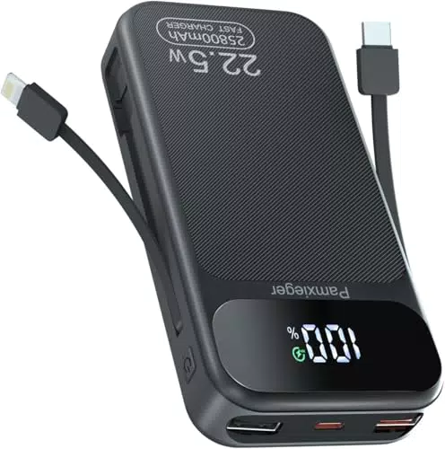 Anker Powerbank 25800mAh, 22,5W, PD3.0, QC4.0, LCD, USB-C, tragbares Ladegerät