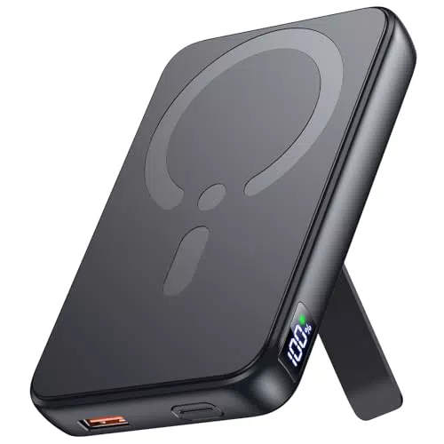 Powerbank für MagSafe 12000mAh - Kabelloses Ladegerät PD 22.5W für iPhone
