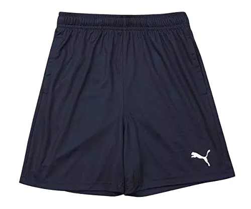 PUMA Kinder Shorts, Puma Black-Puma White, 140