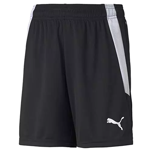 PUMA Kinder-Shorts, Rot-Weiß.