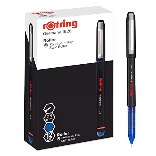rOtring Rollerball Tintenroller Nadelspitze 0,5 mm für präzise Linien