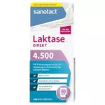 sanotact Laktase Direkt 4.500 – Ideal bei Laktoseintoleranz, ohne Wasser einnehmbar